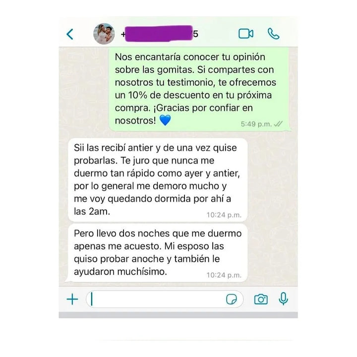 Gomas Magnesio Zinc Sueño Profundo Dormir - Imagen 8