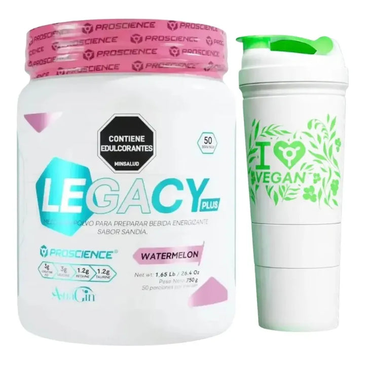 Legacy Plus 50 Servicios Creatina HCL Proscience Sabor Watermelon + Sh ...