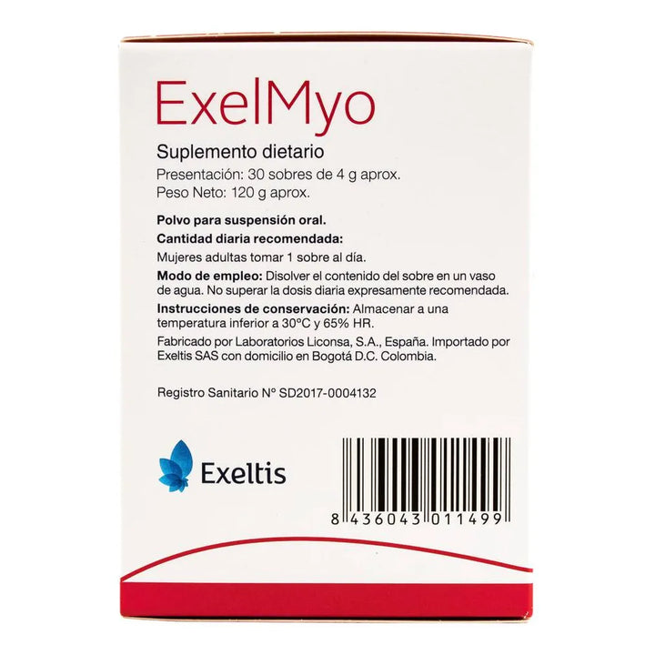 Exelmyo 30 Sobres Salud Muscular - Imagen 2