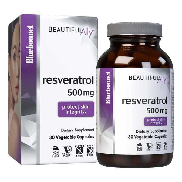 Cápsulas De Resveratrol 500 Mg Para La Salud De La Piel 30 P - Imagen 1