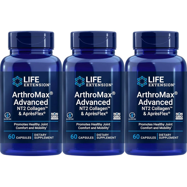 Arthromax Advanced Colágeno Nt2 Apresflex 60 Cápsulas Triple - Imagen 1