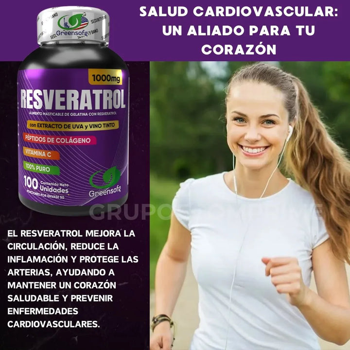 Antioxidantes Resveratrol Puro Natural - Imagen 5