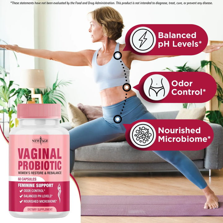 Probióticos Vaginales Femeninos Con Prebióticos Extracto De - Imagen 3
