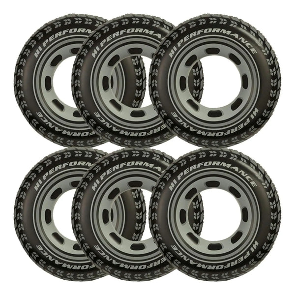 Intex Tubos Inflables Gigantes 36 Pulgadas Paquete De 6 Diversion En Agua