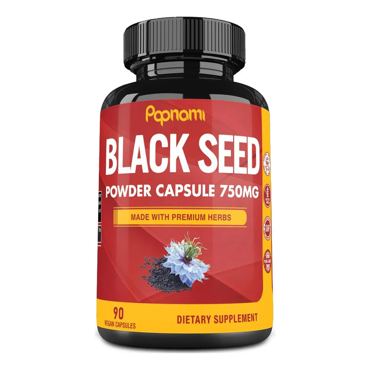 Cápsulas Pure Black Seed 750 Mg Inmunidad Digestión Piel Cab - Imagen 1