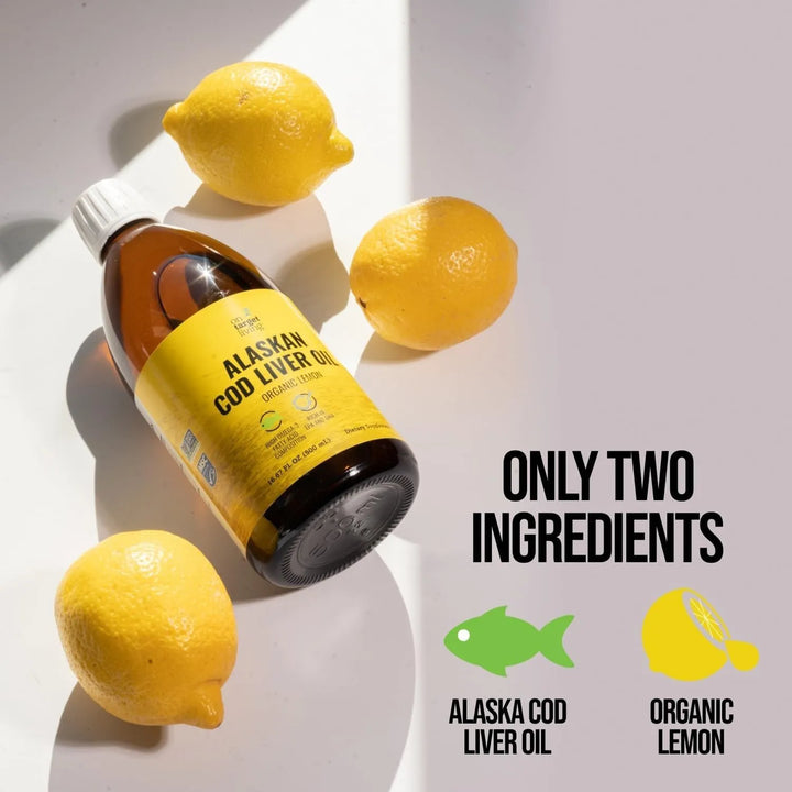 Aceite De Hígado De Bacalao De Alaska Orgánico Limón 500 Ml - Imagen 5