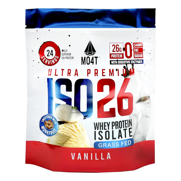 Proteína De Suero Aislada Alimentada Con Pasto Endulzada Nat - Imagen 1