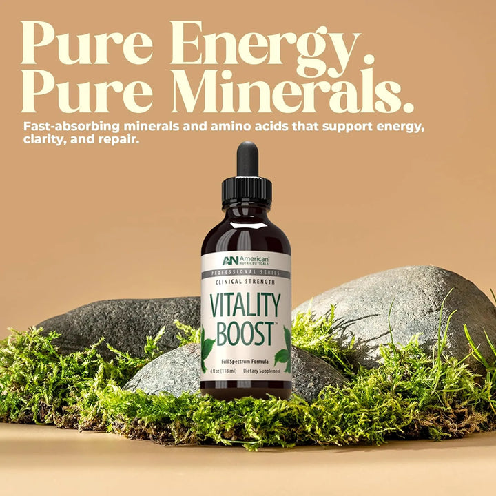 Vitality Boost Complejo Mineral Fúlvico Orgánico 120 Mililit - Imagen 5