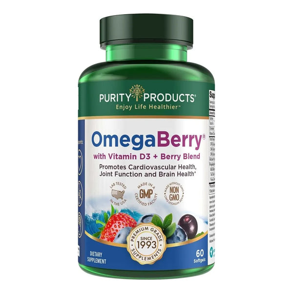 Aceite De Pescado Omegaberry Con Vitamina D3 Acai Orgánico 1 - Imagen 1