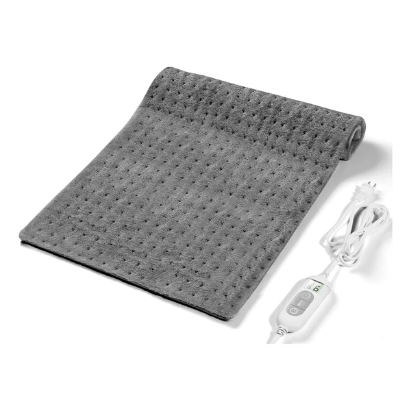 Almohadilla Térmica Eléctrica Alivio Calambres Espalda Calor Rápido 6 Niveles Lavable