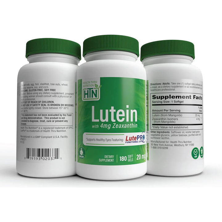 Luteína 20 Mg Zeaxantina 4 Mg Extracto Caléndula 51 Función - Imagen 5
