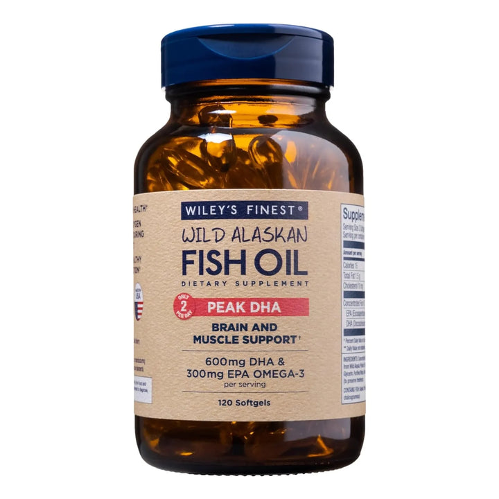 Aceite De Pescado Salvaje De Alaska Dha 900 Mg Omega-3 120 C - Imagen 1