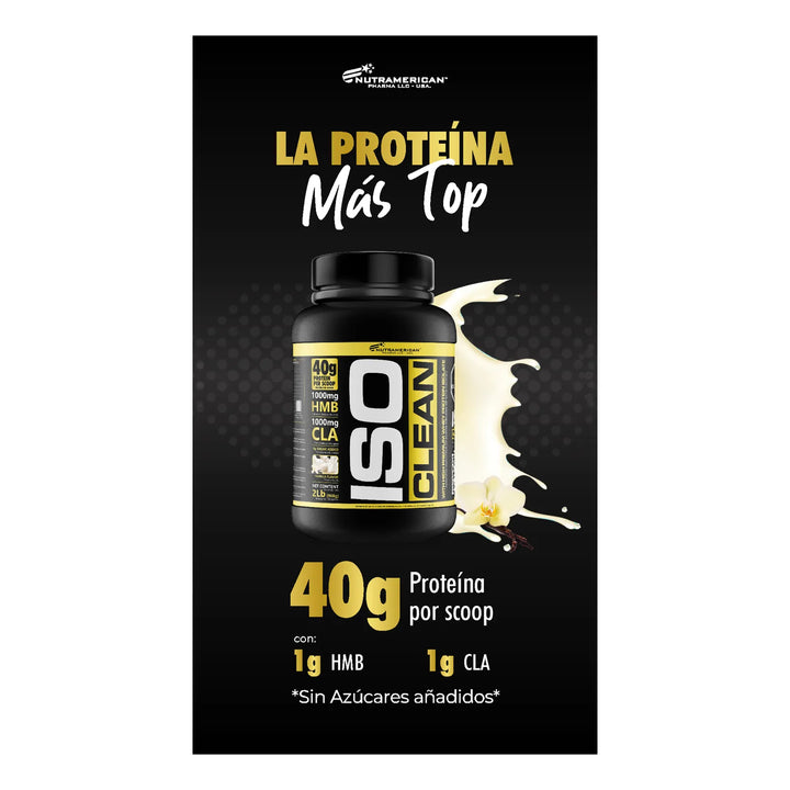 Proteina Iso Clean Isoclean - Imagen 3