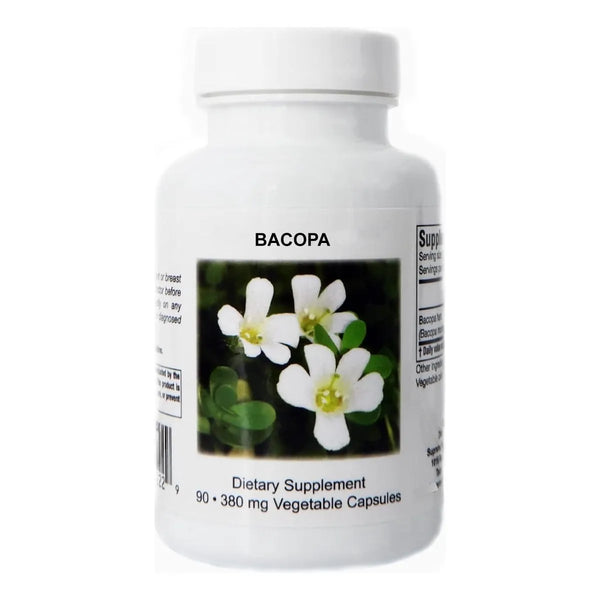 Bacopa Pura 90 Cápsulas De Hierbas Naturales Para El Bienest - Imagen 1