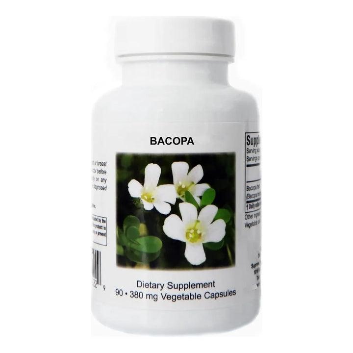 Bacopa Pura 90 Cápsulas De Hierbas Naturales Para El Bienest - Imagen 1
