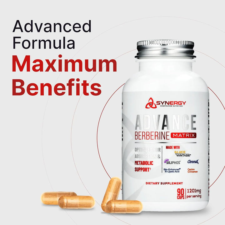 Matrix Berberina Avanzada 90 Cápsulas 400 Mg Dihidroberberin - Imagen 8
