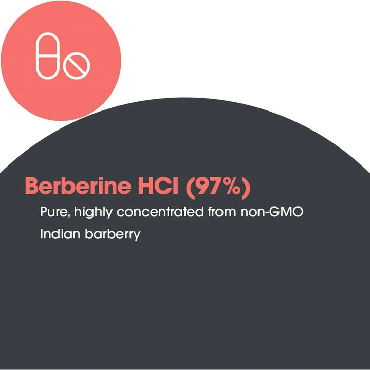 Berberina 500 Mg Soporte Metabólico Multifacético Colesterol - Imagen 7