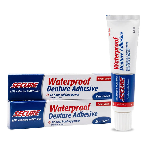 Adhesivo Impermeable Para Dentaduras Postizas Extra Fuerte 1 - Imagen 1