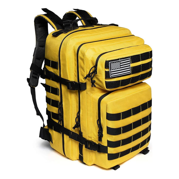 Mochila Táctica Militar QT&QY 45L Resistente Al Agua Con Sistema Molle