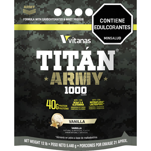 Proteina Titan Army Vitanas 12lbs - Imagen 1