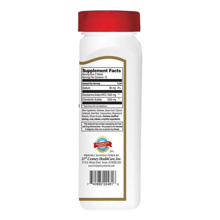 Glucosamina Condroitina 750mg 600mg Triple Fuerza Tabletas 1 - Imagen 2