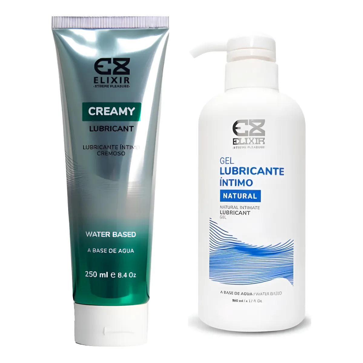 Combo Lubricante Natural Elixir 500ml y Cremoso Creamy 250ml Gel y Cre almacenspeedway Combo Lubricante Natural Elixir 500ml y Cremoso Creamy 250ml Gel y Cre almacenspeedway