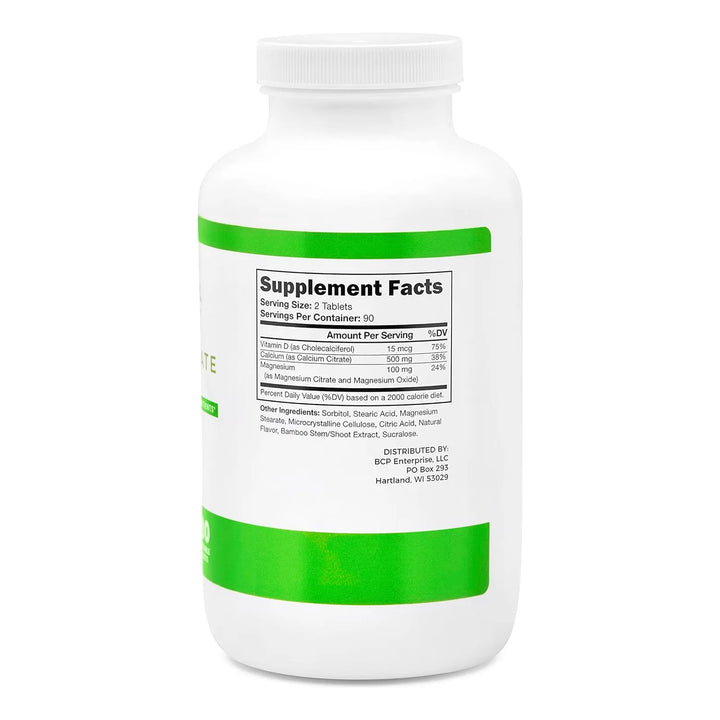 Citrato De Calcio Para Bariátricos Con Magnesio Y Vitamina D - Imagen 2
