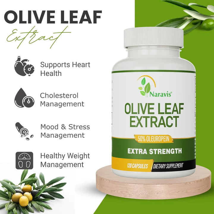 Extracto De Hoja De Olivo Con 50% Oleuropeína Para 120 Días - Imagen 5