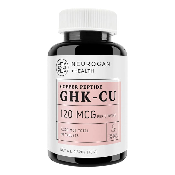 Tabletas De Péptido De Cobre 120 Mcg Cada Una 7200 Mcg Total - Imagen 1