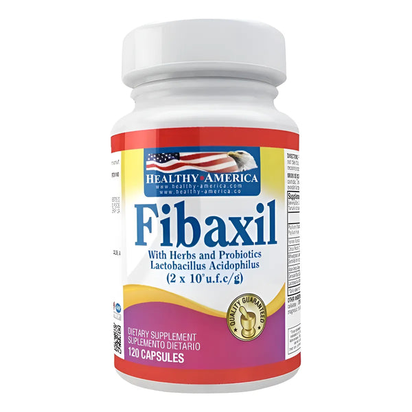Fibaxil 120 Cap Healthy America - Imagen 1