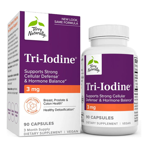 Tri-yodo 3 Mg 90 Cápsulas Apoyo Defensa Celular Equilibrio H - Imagen 1
