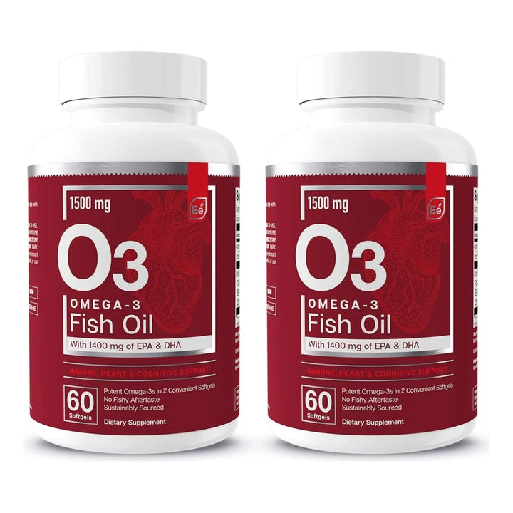 Aceite De Pescado Omega-3 120 Cápsulas Blandas Epa Dha Apoyo - Imagen 1
