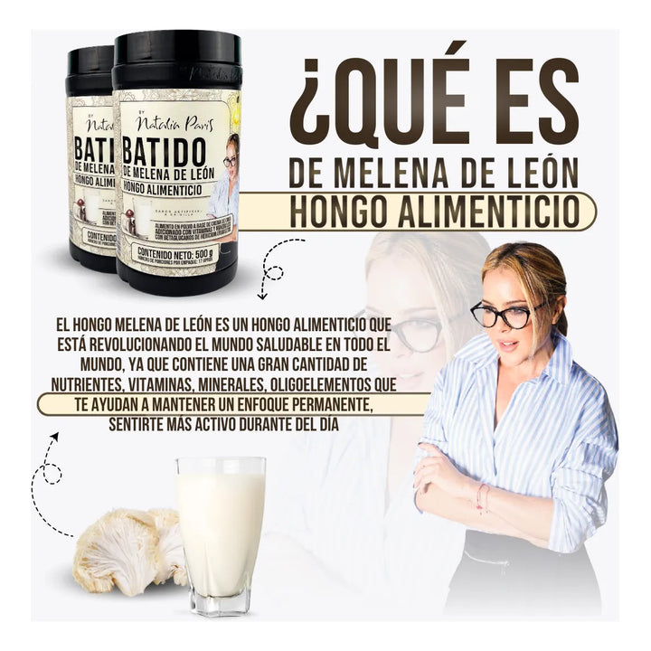 Kit X2 Batido Melena De León Natalia París - Imagen 2