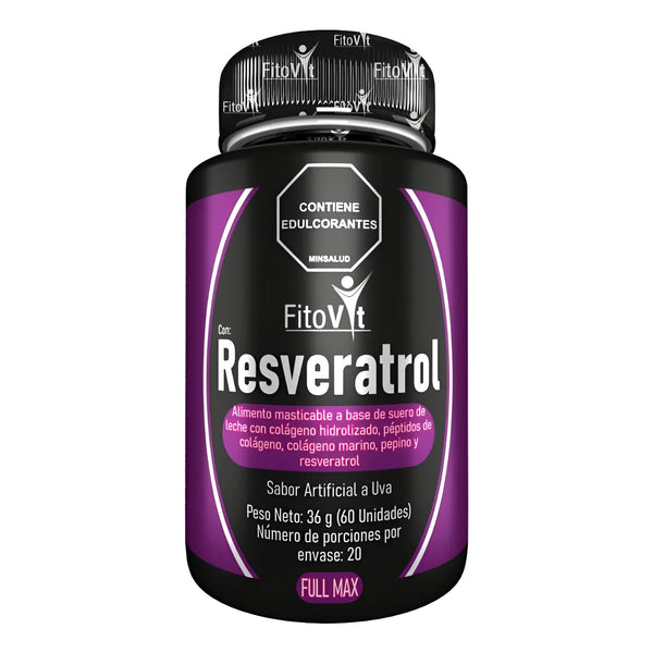 Resveratrol Full Max Fitovit Uva - Imagen 1