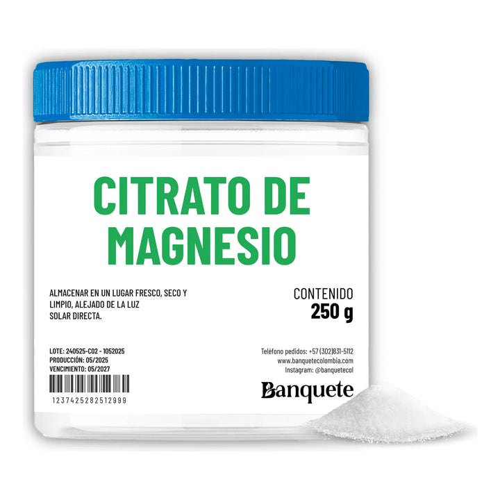 Citrato De Potasio Y Magnesio 250gr Tarro - Imagen 2