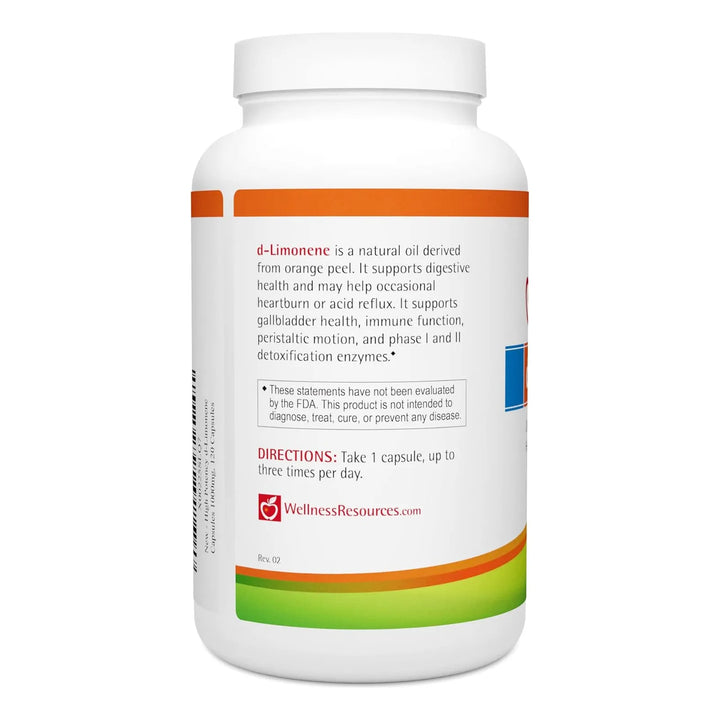 Cápsulas D-limoneno 1000 Mg 120 Unidades Extracto Cáscara Na - Imagen 4