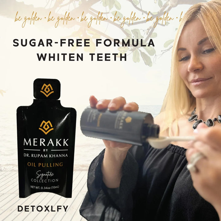 Aceite De Coco Ayurvédico Blanqueador Para Dientes Y Encías - Imagen 2