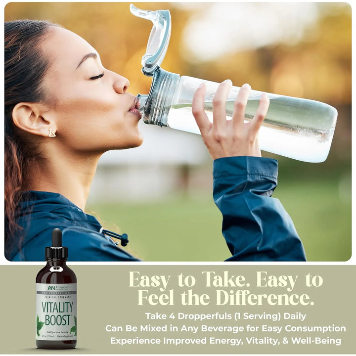 Vitality Boost Complejo Mineral Fúlvico Orgánico 120 Mililit - Imagen 4