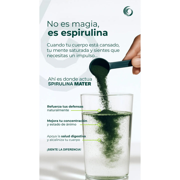 Espirulina En Polvo 500 G Premium Sin Sabor - Imagen 2