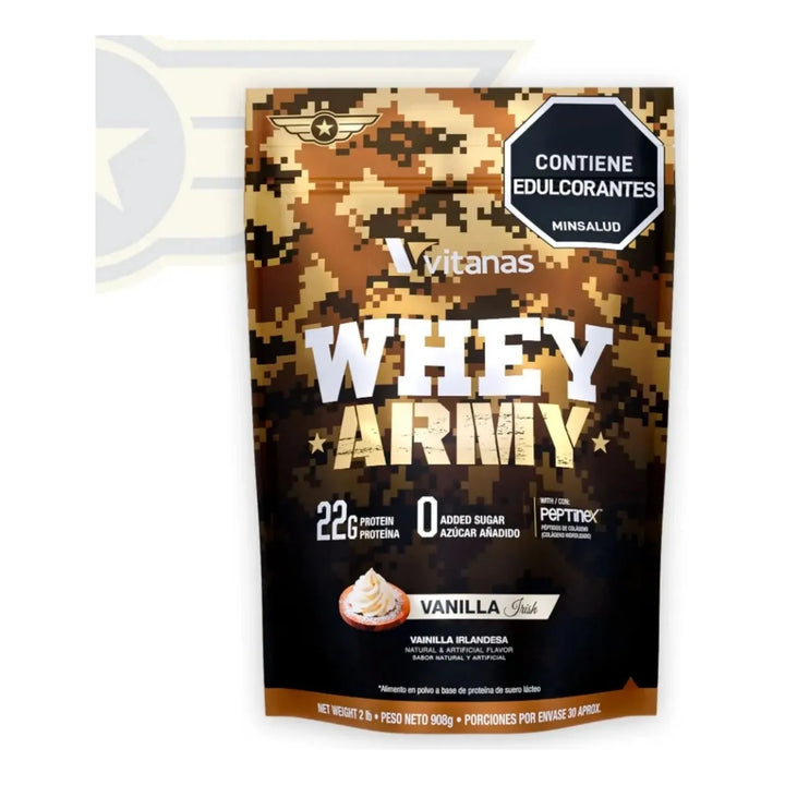 Proteina Whey Army 2 Lb Vitanas - Imagen 3