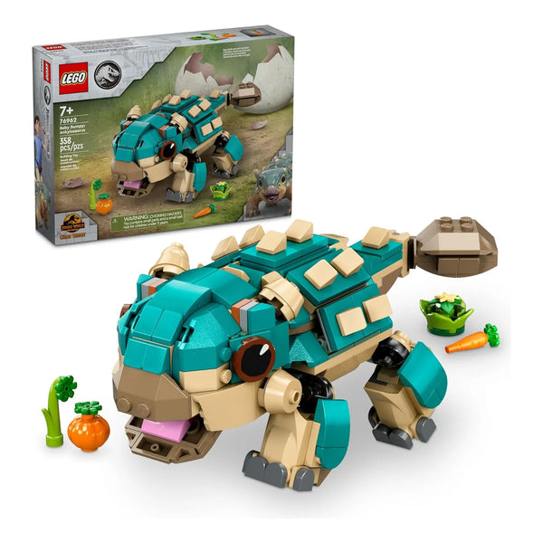 Lego Jurassic World Baby Bumpy Ankylosaurus Juguete Dinosaurio 7 Años