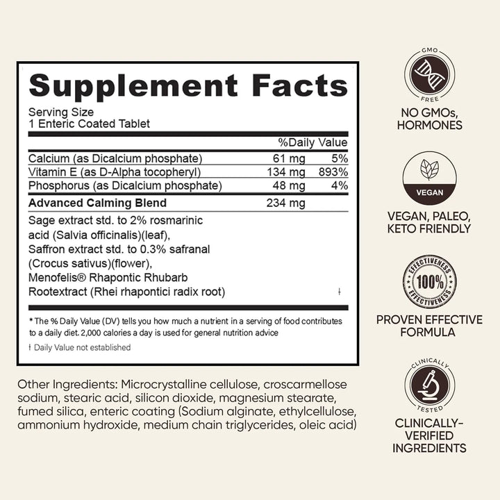 Apoyo Menopausia Alivio Equilibrio Hormonal Sofocos Sudores - Imagen 6