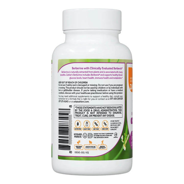 Berberina Berbevis Apoyo Clínico Metabolismo Glucosa 60 Cáps - Imagen 4