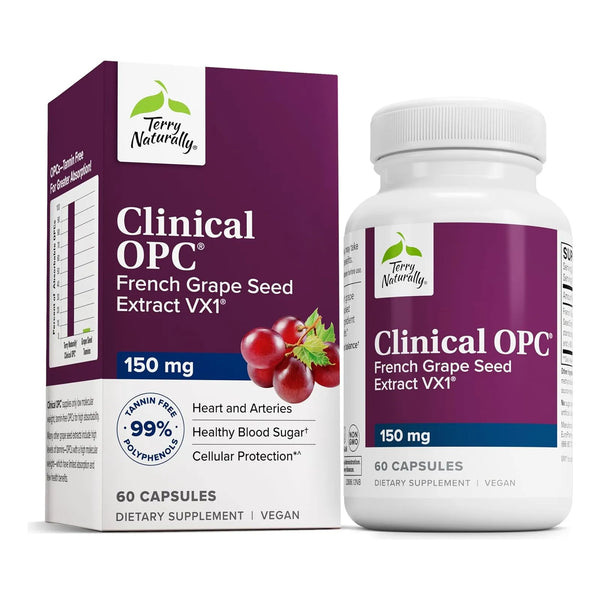 Cápsulas De Extracto De Semilla De Uva Francesa 150 Mg Antio - Imagen 1