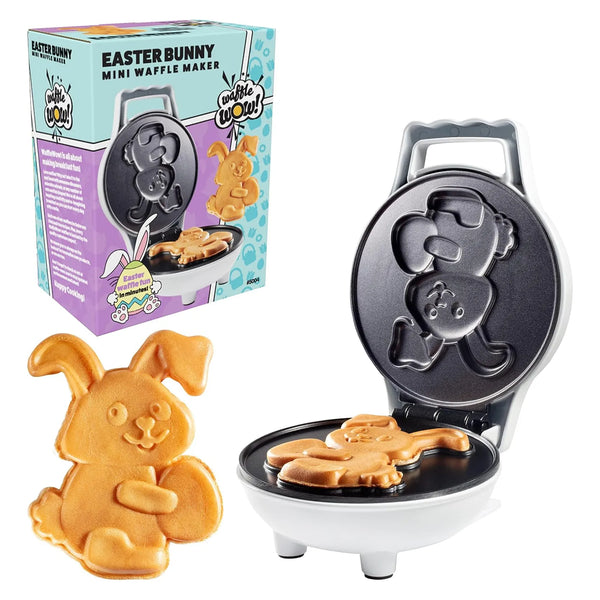 Mini Waflera Conejo Pascua Desayunos Magicos Facil Limpieza
