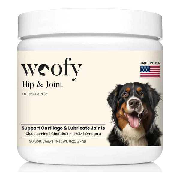 Suplemento Articular Para Perros Con Glucosamina Condroitina Y MSM 90 Tabletas Masticables