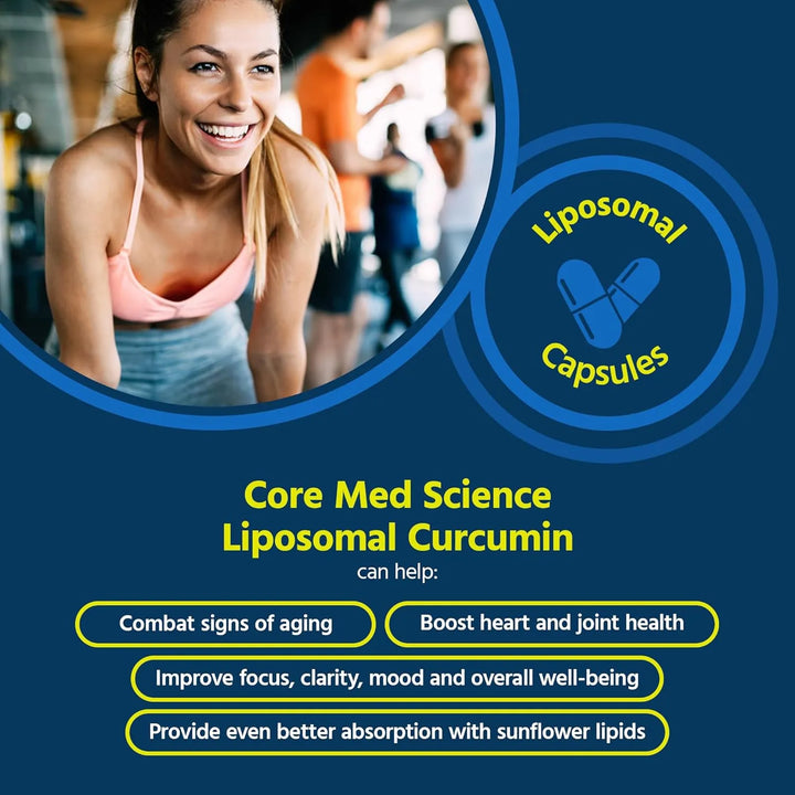 Cápsulas De Curcumina Liposomal 500 Mg Extracto Puro Alta Ab - Imagen 2