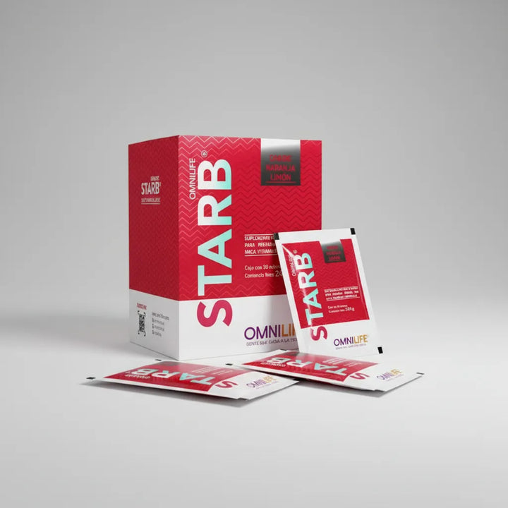 Starbien Omnilife X  30 Sobres  Naranja Limón - Imagen 9