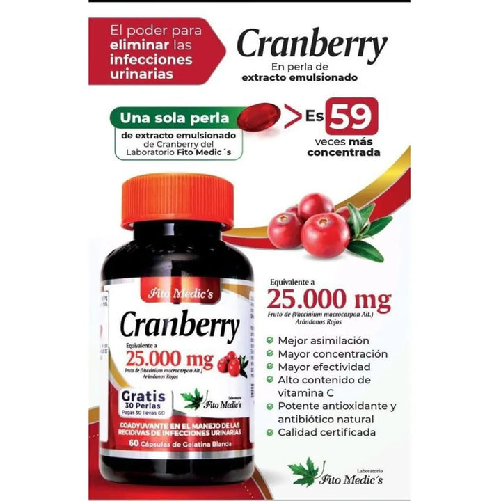 Cranberry Arandano Alta Calidad - Imagen 2