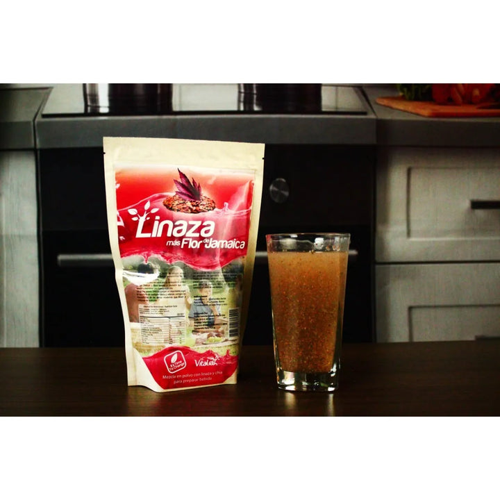 Kit X2 Linaza Con Flor De Jamaica Vitaliah - Imagen 3